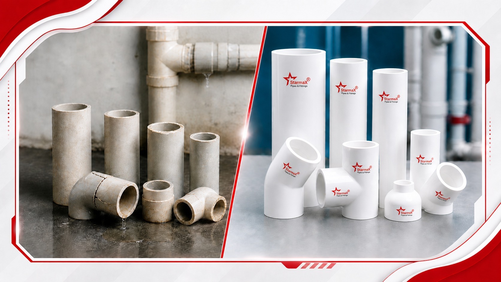 Difference Between Standard and Quality PVC Pipes